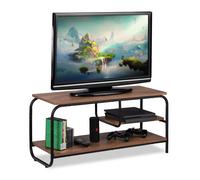 Relaxdays Meuble TV avec support