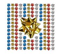Relaxdays Nœuds cadeaux colorés en lot de 200