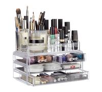 Relaxdays Organisateur cosmétique en lot de 2