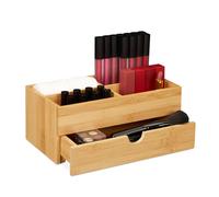 Relaxdays Organiseur à cosmétique en bambou