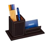 Relaxdays Organiseur bureau pour cartes de visite
