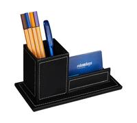 Relaxdays Organiseur bureau pour cartes de visite