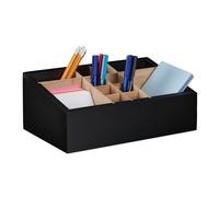 Relaxdays Organiseur de bureau 12 compartiments