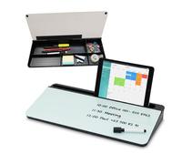 Relaxdays Organiseur de bureau avec memo blanc