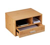 Relaxdays Organiseur de bureau avec tiroir