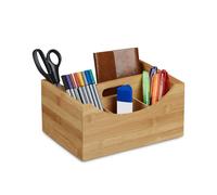 Relaxdays Organiseur de bureau boîte de rangement