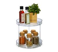 Relaxdays Organiseur rotatif diamètre de 23,5 cm