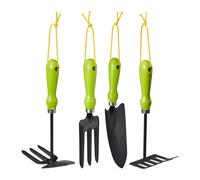 Relaxdays Outillage de jardin 4 pièces