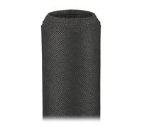Relaxdays paillage Anti-Mauvaises Herbes 5 m bâche tissée Toile 50g/m² Film, Résiste Rayon UV, antidéchirure, Noir