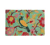 Relaxdays Paillasson coco avec motif oiseaux