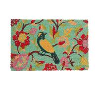 Relaxdays Paillasson coco avec motif oiseaux