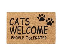 Relaxdays Paillasson coco «Cats Welcome»