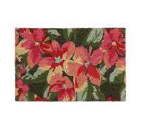 Relaxdays Paillasson coco fleurs