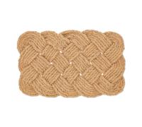 Relaxdays Paillasson coco style nœud marin naturel