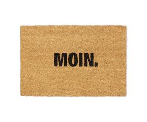 Relaxdays Paillasson en coco «Moin»