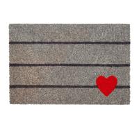Relaxdays Paillasson en coco motif, 60 x 40 cm