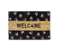Relaxdays Paillasson fibres de coco Welcome chat