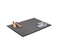 Relaxdays Paillasson gris chiné tapis entrée