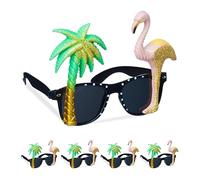 Relaxdays 5 paires de lunettes pour faire la fête