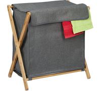 relaxdays Panier à linge pliable avec couvercle