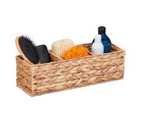 Relaxdays Panier de rangement à 3 compartiments