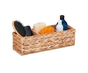 Relaxdays Panier de rangement à 3 compartiments