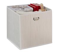 Relaxdays Panier de rangement en bambou haut