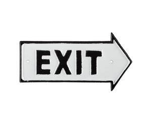 Relaxdays Panneau Exit