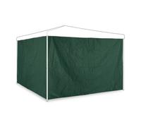 Relaxdays Paroi latérale tonnelle lot de 2 vert
