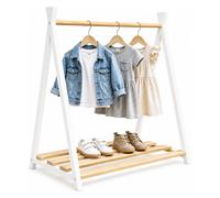 Relaxdays, Patères + portants pour enfant, Porte-vêtements enfants