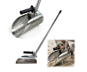 Relaxdays Pelle inox pour détecteur de métaux