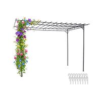 Relaxdays Pergola en métal noir