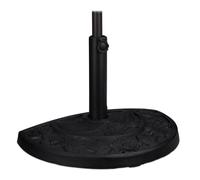 Relaxdays Pieds de parasol demi-rond