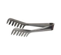 relaxdays Pince à Spaghetti en Acier Inoxydable, Couvert à Salade pour Buffet, pour Lave-Vaisselle, 20 cm, argenté