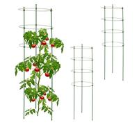 Relaxdays, Plantes : accessoires, 3x Tomatenturm (28 cm, 28 cm)