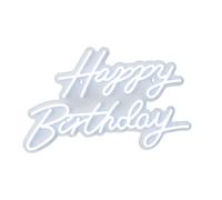 Relaxdays Plaque LED « Joyeux anniversaire »