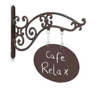Relaxdays Plaque pour inscription