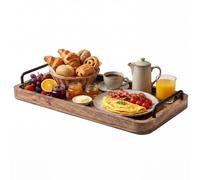 Relaxdays Plateau en manguier