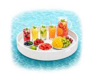 Relaxdays Plateau flottant pour piscine