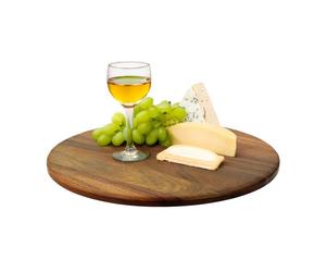 Relaxdays Plateau tournant en acacia