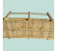 Relaxdays Pont de jardin en sapin, 200 kg