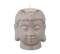 Relaxdays Porte-bougie en lot de 3