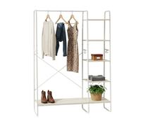 Relaxdays Porte-manteau avec range-chaussures