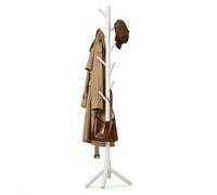 Relaxdays Porte-manteau en pin 8 crochets