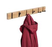 Relaxdays Porte-manteaux mural pliable