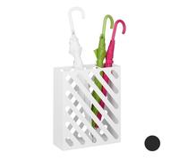 Relaxdays Porte-parapluie XL rectangulaire