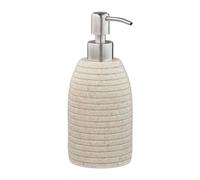 Relaxdays Porte-savon liquide avec pompe en inox
