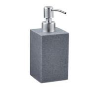 Relaxdays Porte-savon liquide pompe en inox carré