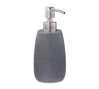 Relaxdays Porte-savon liquide pompe inox classique