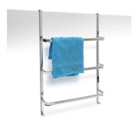 Relaxdays Porte-serviettes 3 barres inox